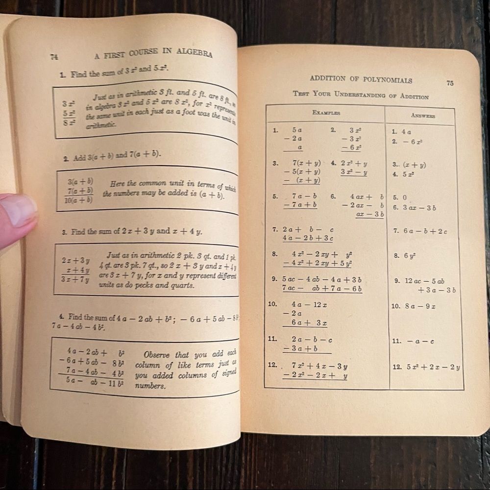 A First Course in Algebra Part 1 - Picture 4 of 6